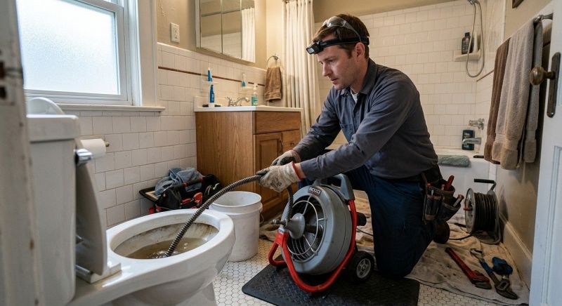 Drainage Pipe Unclogging in Denver, CO