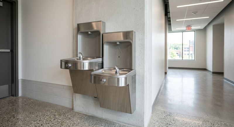 Drinking Fountain Installation in Reno, NV